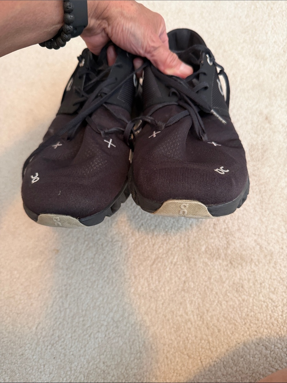 On Running Mens Athletic Shoes - Black - Picture 13 of 13